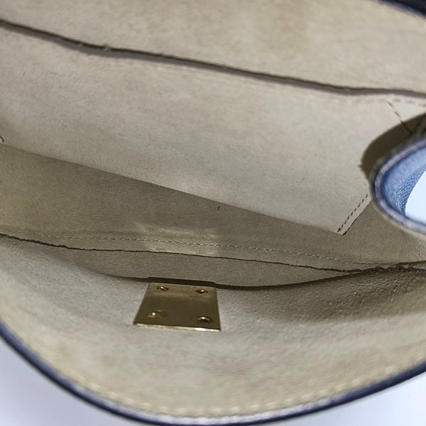 Drew Mini Calfskin Blue