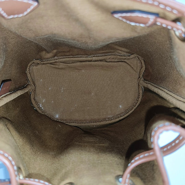 TRIOMPHE Mini Coated Canvas Brown