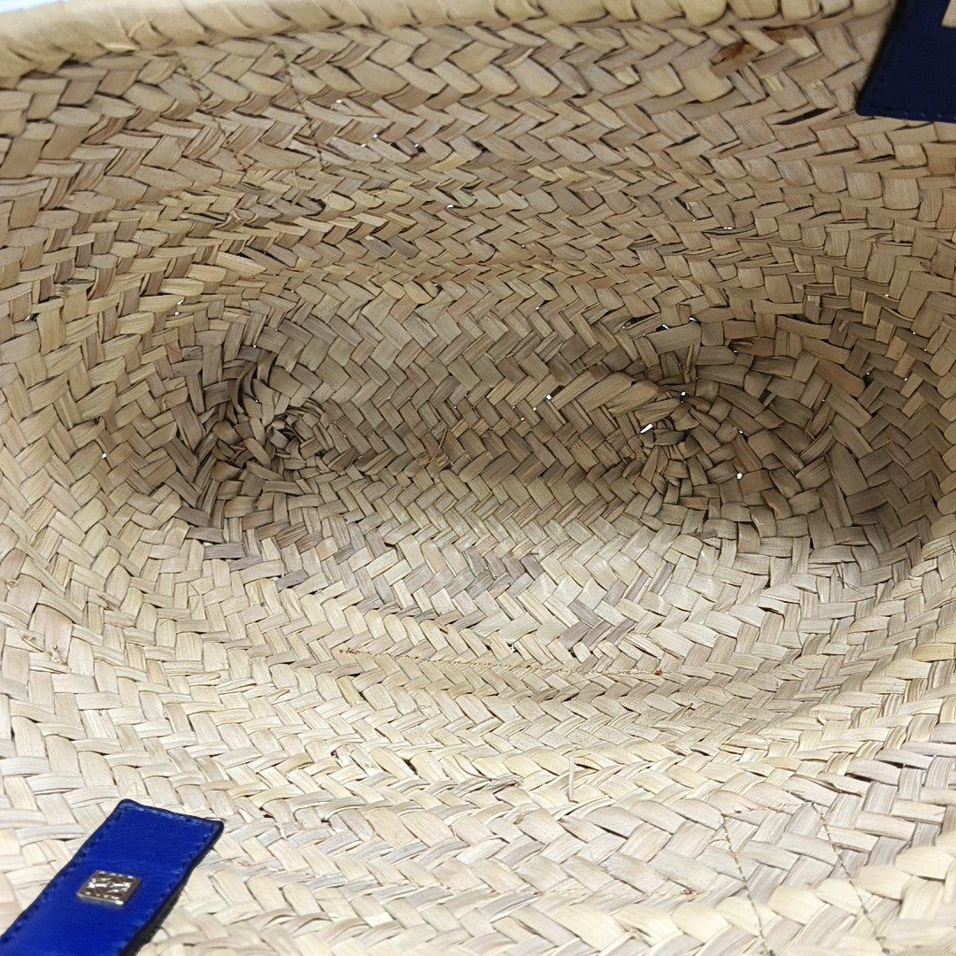 Basket Straw Yellow