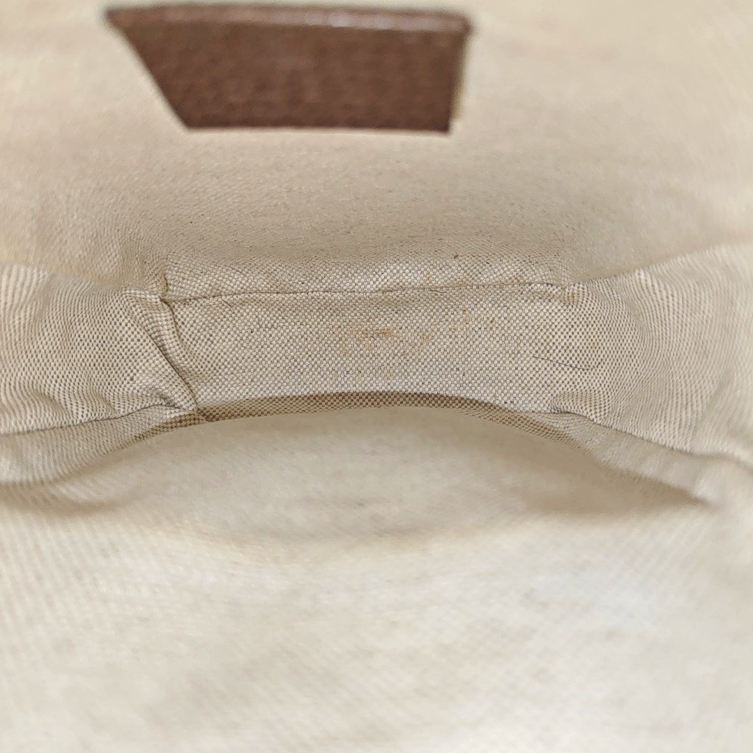Neo Vintage Mini Monogram Coated Canvas Brown