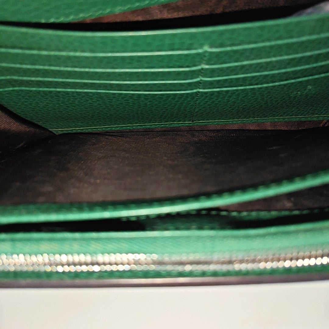 Authenticated pre-owned  Dionysus Mini Calfskin Green - Crossbody Bag at Looply