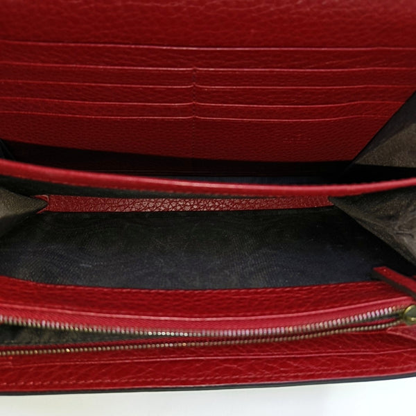 GG Marmont Mini Calfskin Red