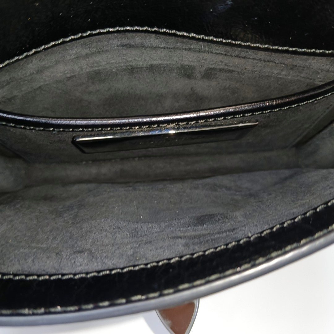 Calfskin Shoulder Bag Brown