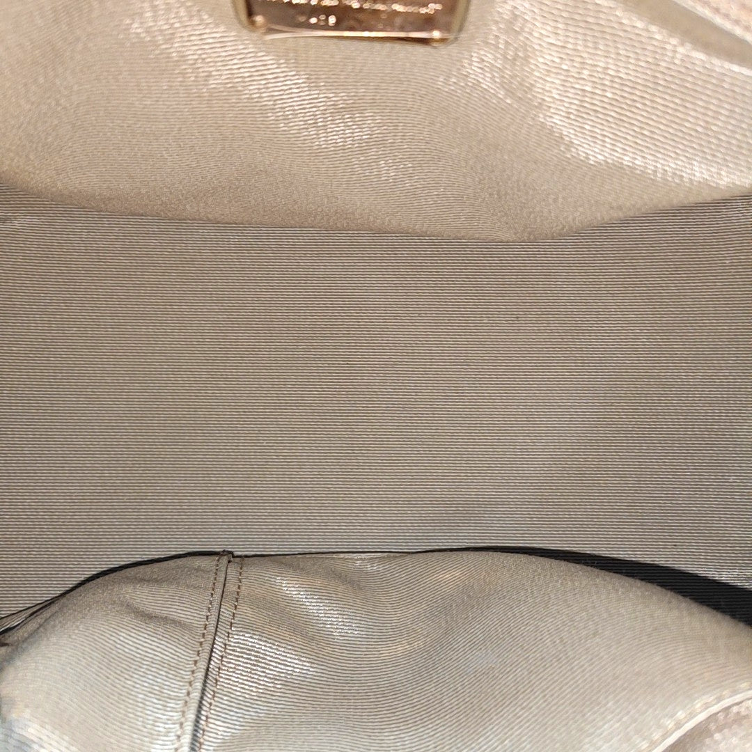 Canvas Top Handle Bag Beige