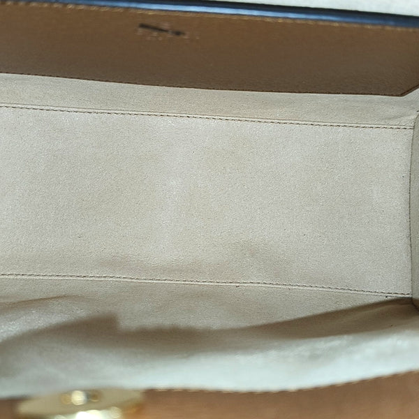 Diana Small Calfskin Brown