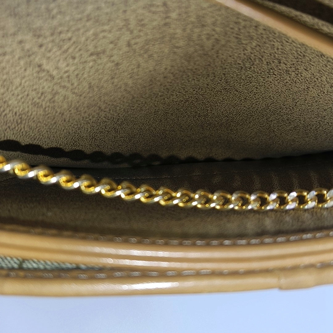 Vintage Honeycomb Coated Canvas Brown