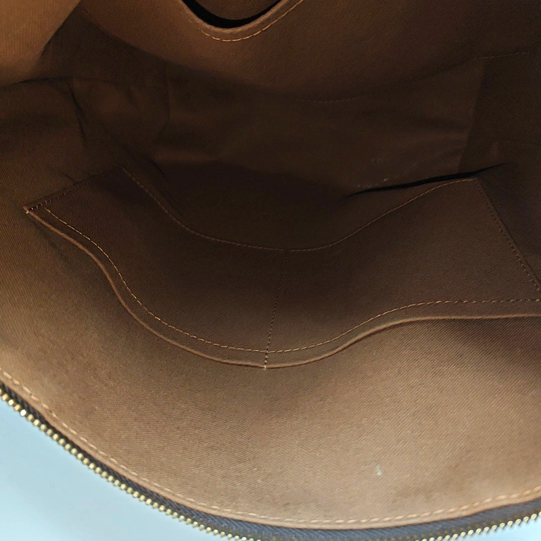 TOTALLY MM Monogram Coated Canvas Brown