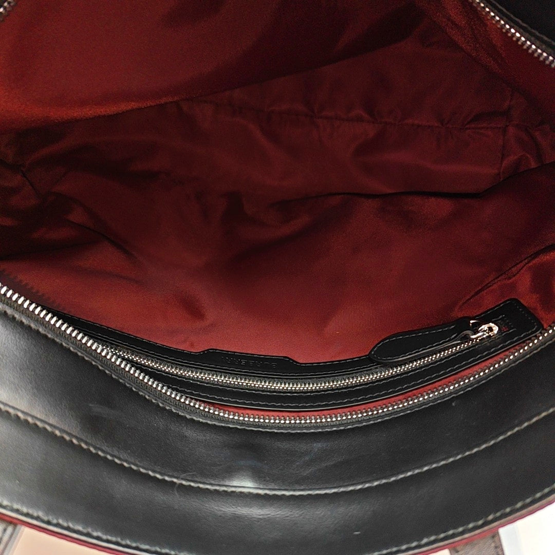 Nylon Tote Bag Red