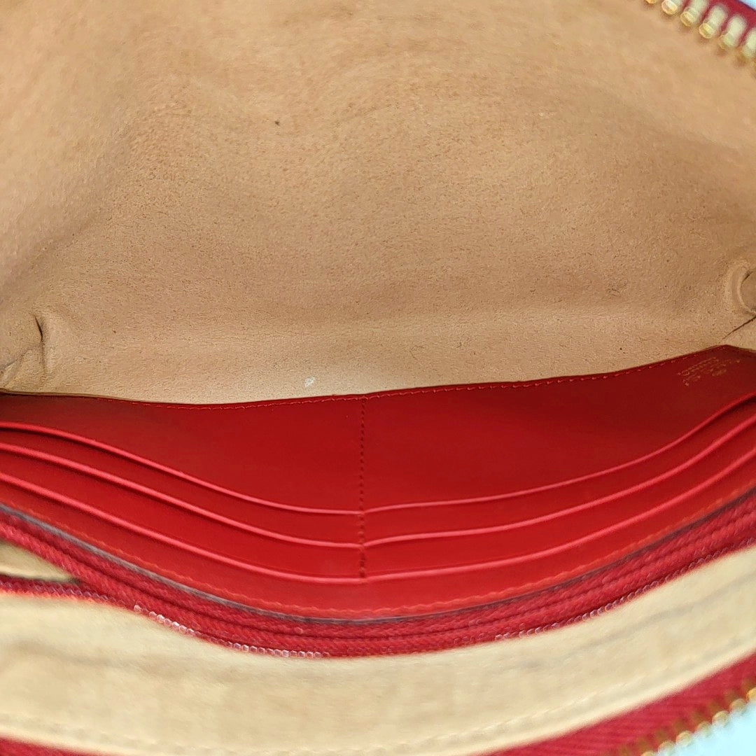 Monogram Coated Canvas Top Handle Bag Beige