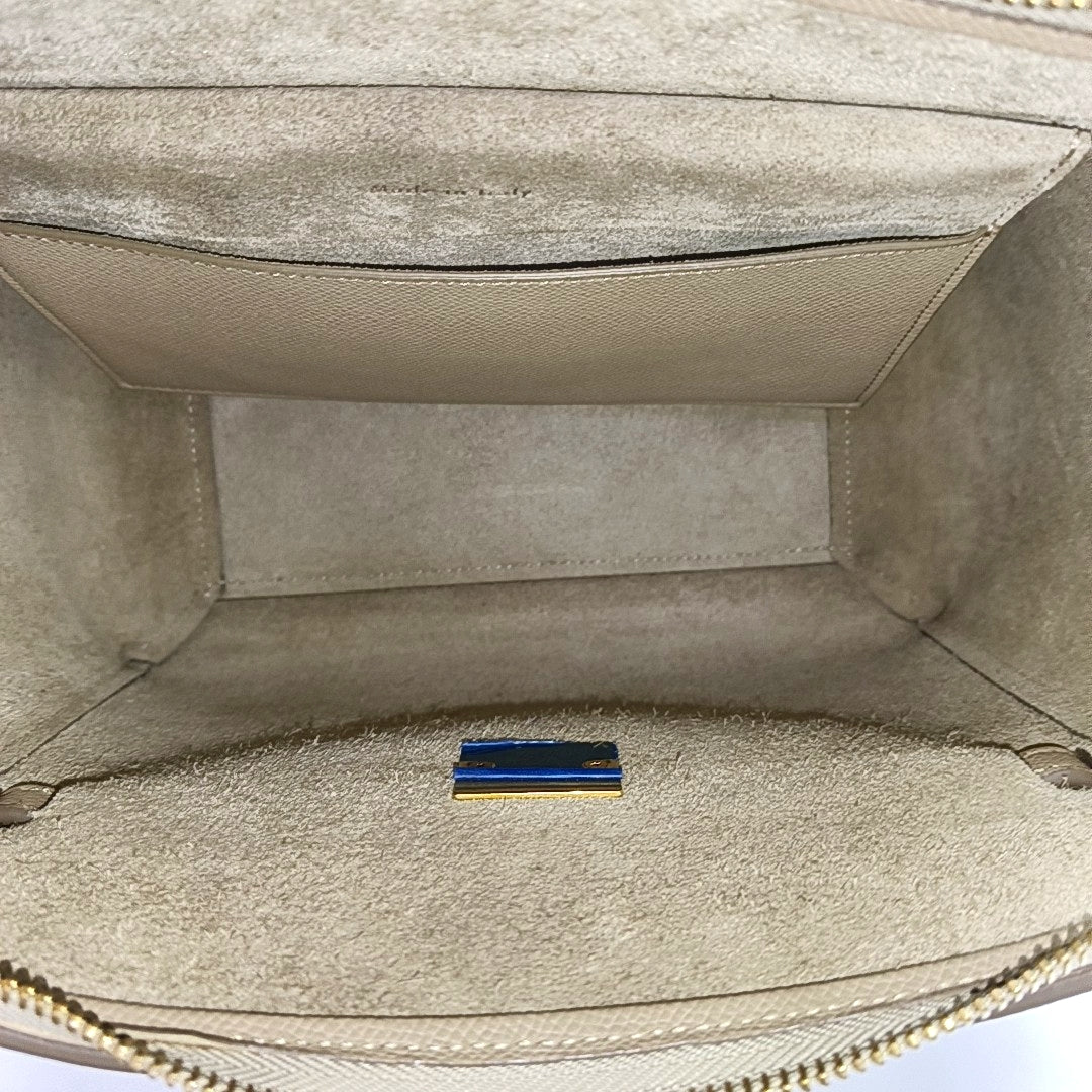 BELT Micro Calfskin Beige