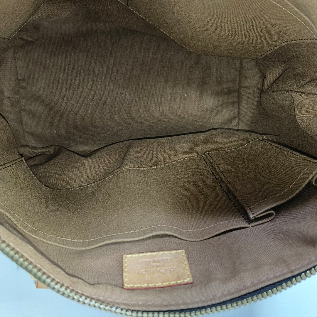 PALERMO PM Monogram Coated Canvas Brown