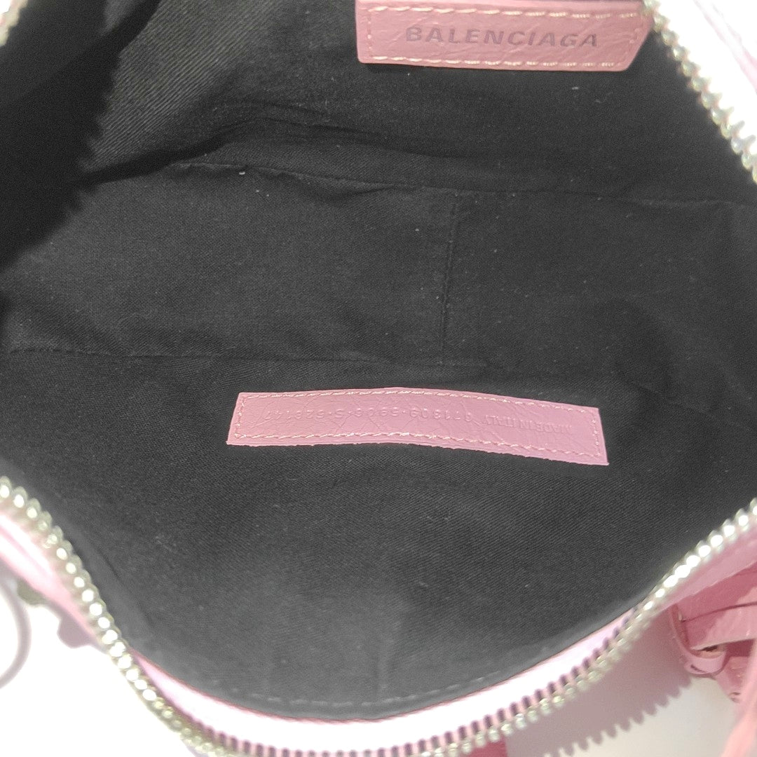 Le Cagole Mini Lambskin Red