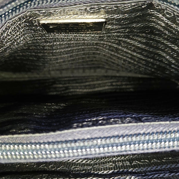 Nylon Shoulder Bag Black