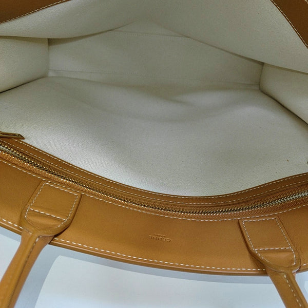 CABAS CELINE Medium Fabric White