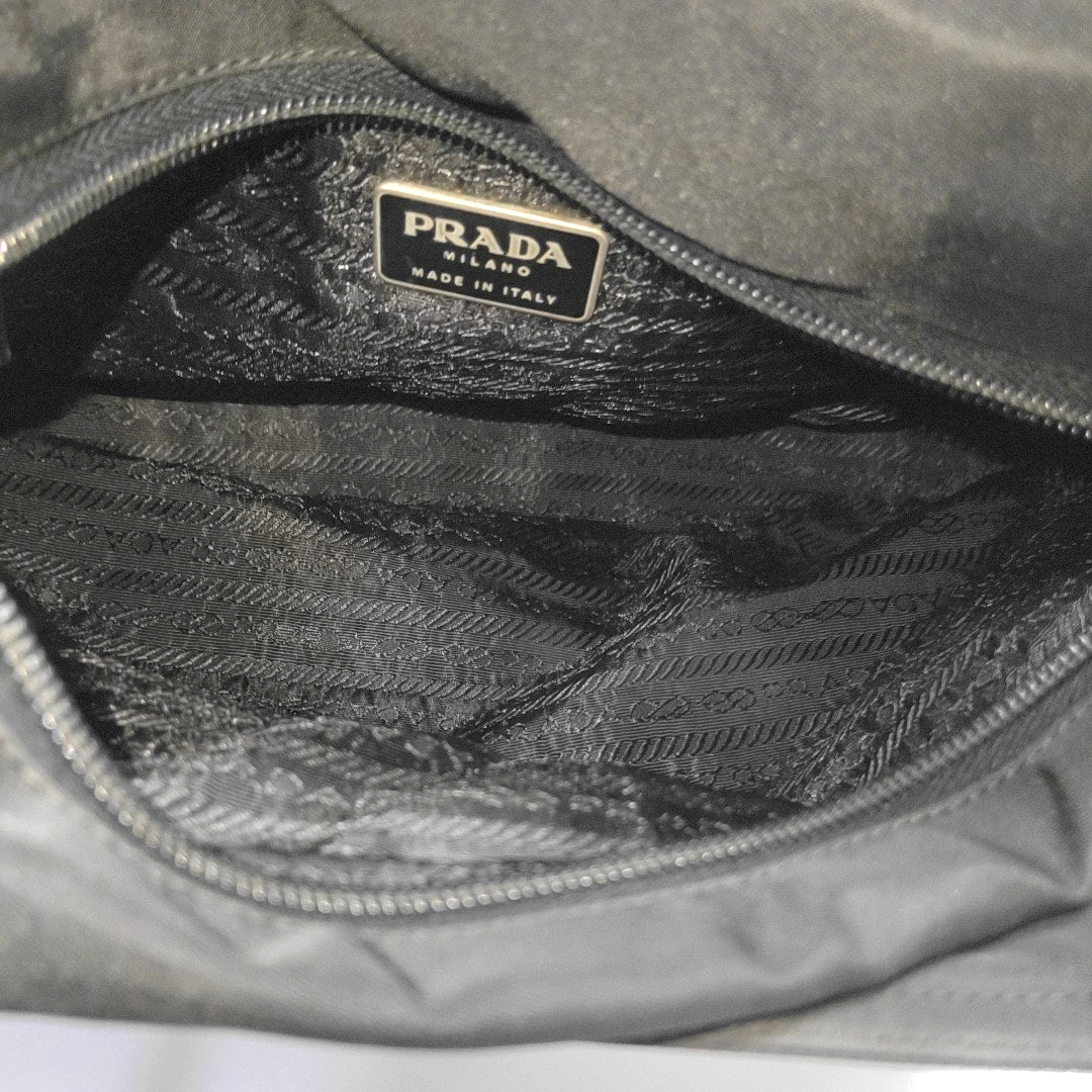 Nylon Tote Bag Black