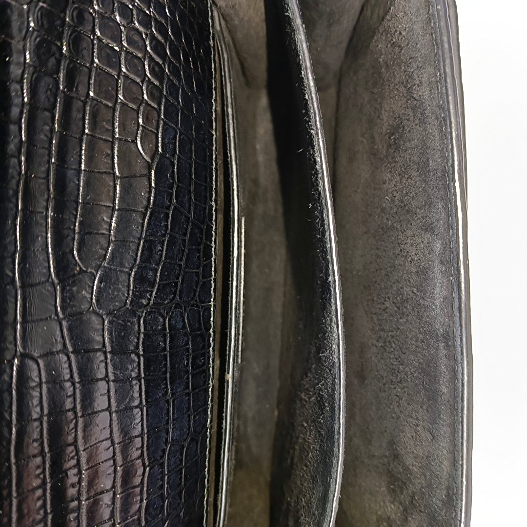SUNSET Medium Calfskin Blue
