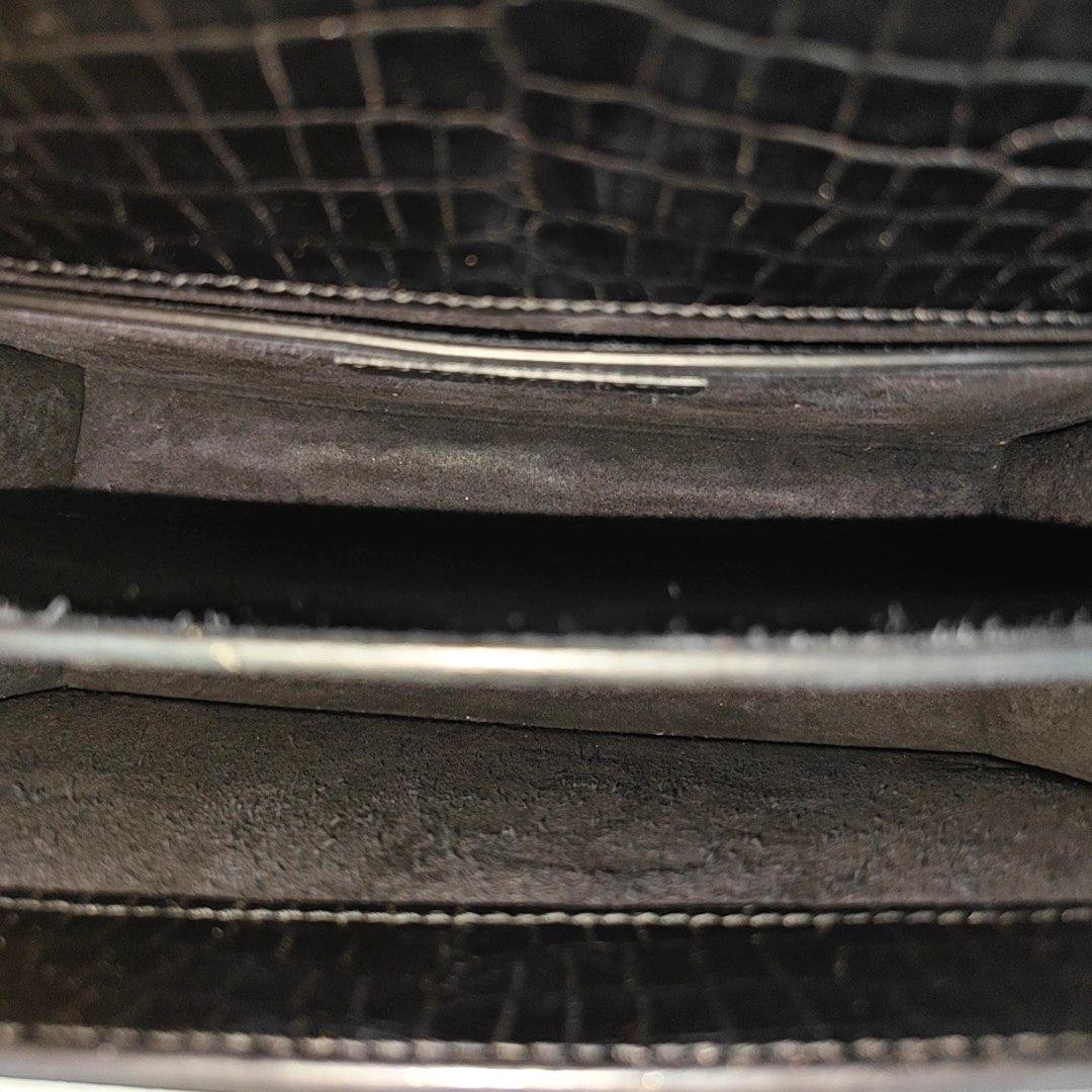 SUNSET Medium Calfskin Black