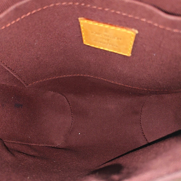 SAINT CLOUD Monogram Coated Canvas Brown