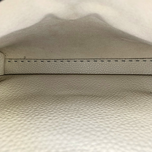Authenticated pre-owned  Peekaboo Medium Calfskin Gray - Tote Bag at Looply