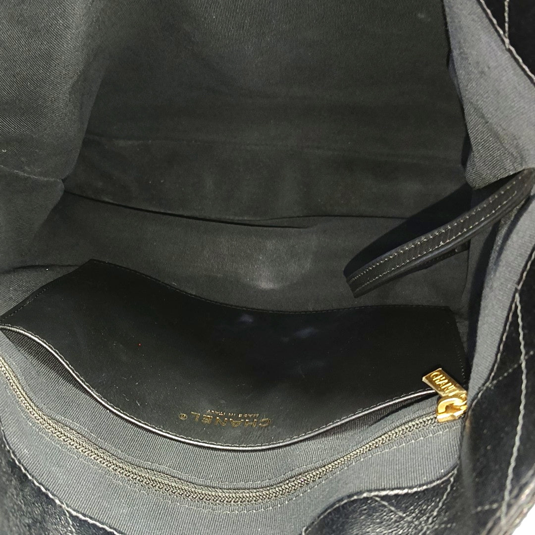 Quilted Lambskin Black