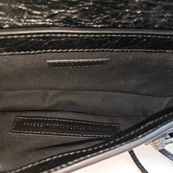Le Cagole Mini Lambskin Black