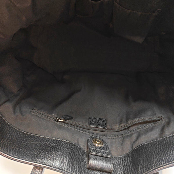 Calfskin Tote Bag Black