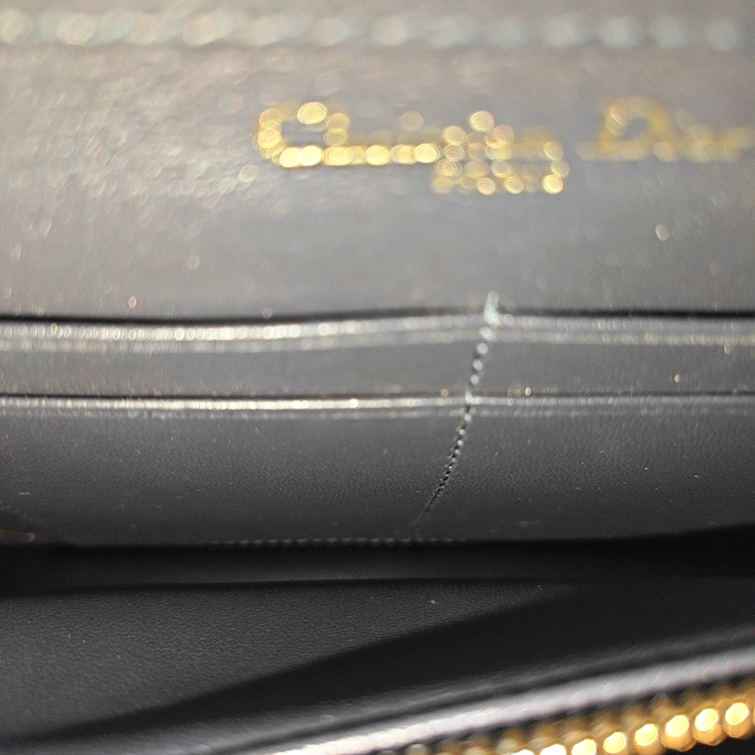 Diorama Cannage Calfskin Gold