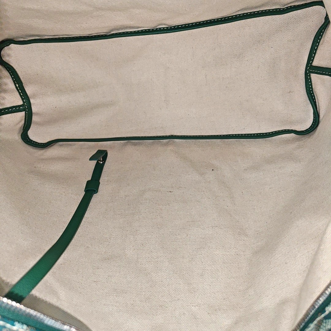 Hobo Coated Canvas Green