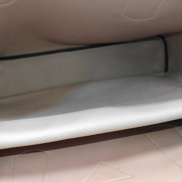 Double Large Saffiano Calfskin Pink