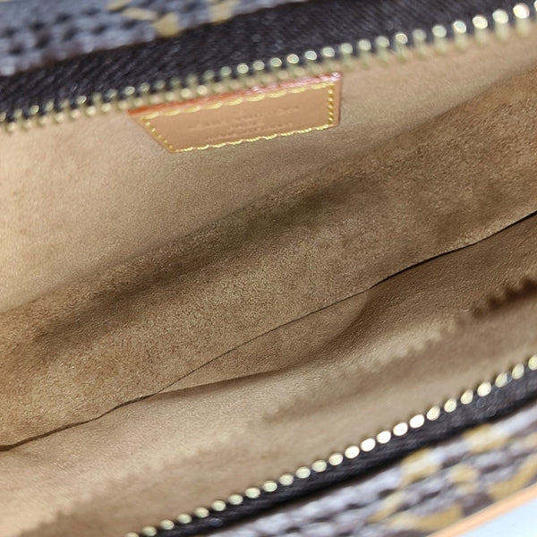 LOOP Monogram Coated Canvas Brown