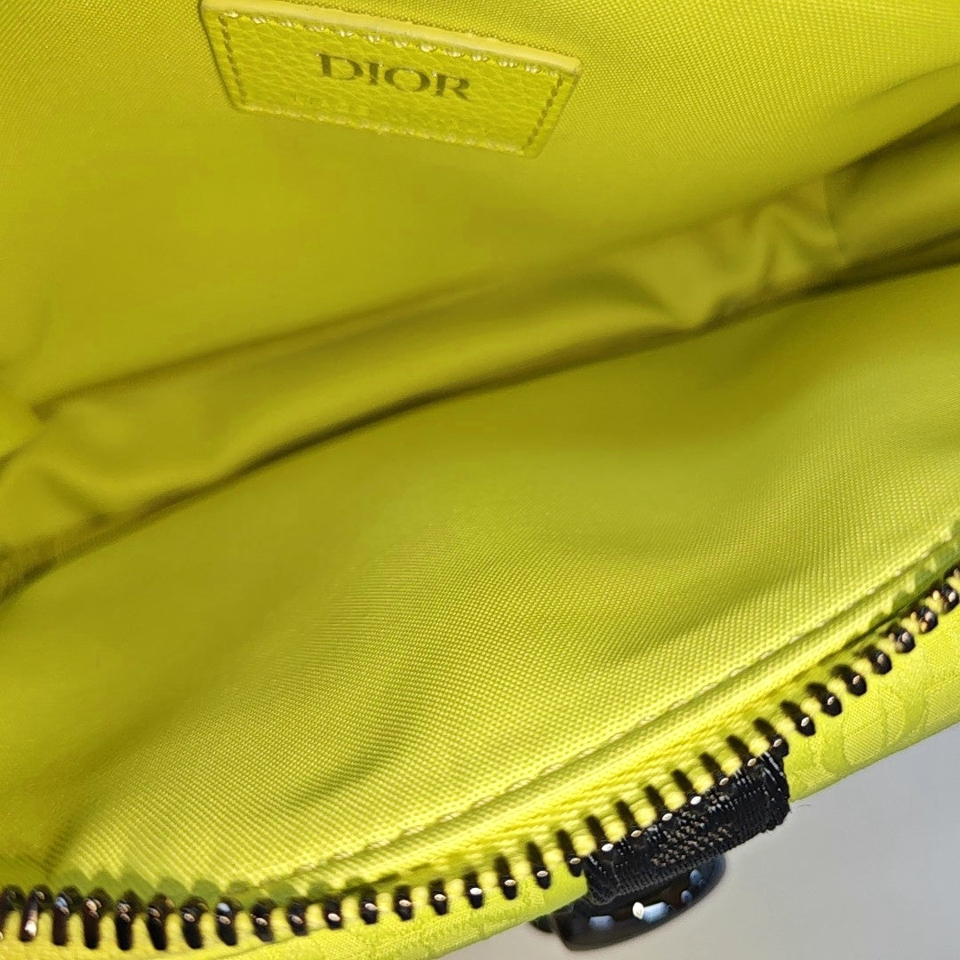 Fabric Shoulder Bag Green