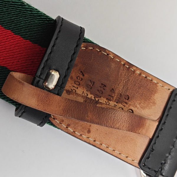 Fabric Belt Green