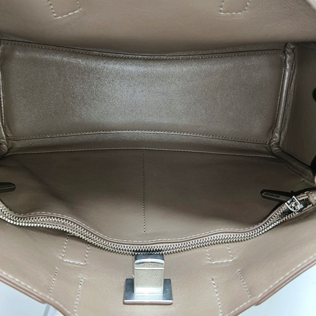 BEL AIR Small Calfskin Gray