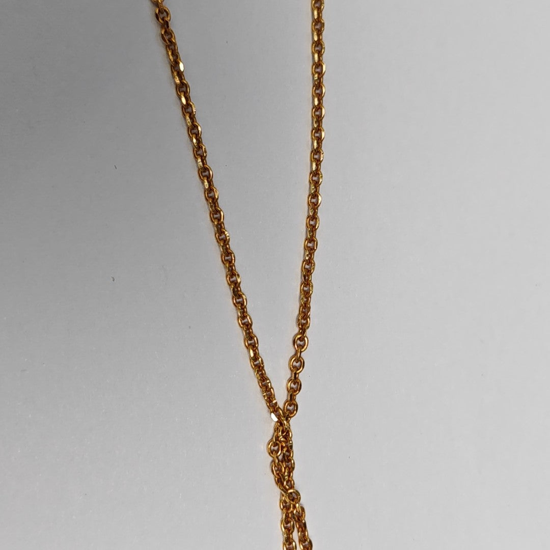 J'adior Metal Gold Necklace