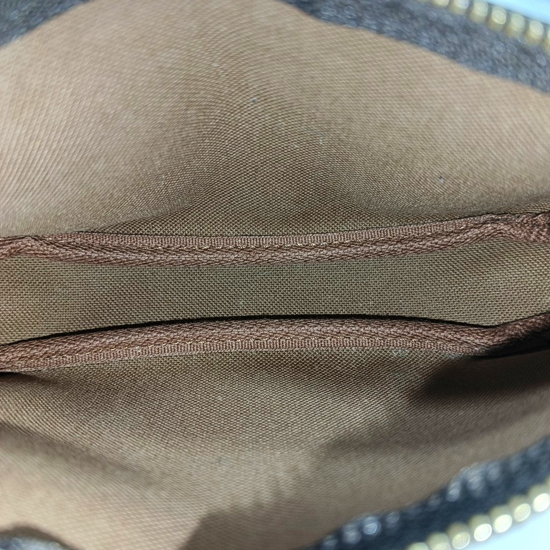 ACCESSOIRES Mini Monogram Coated Canvas Brown