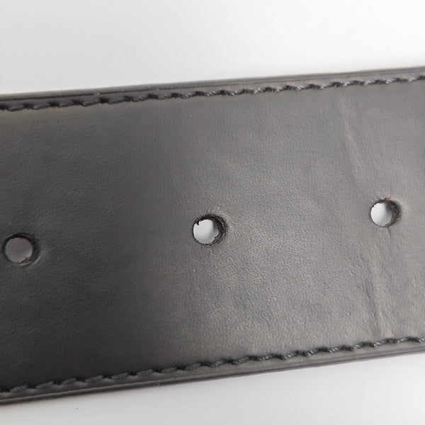 Coated Canvas Belt Black