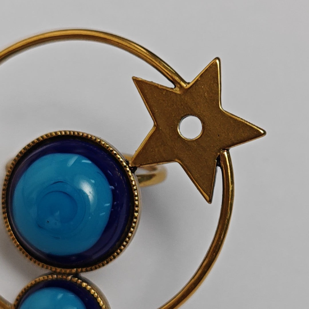 Metal Gold Ring EU 52
