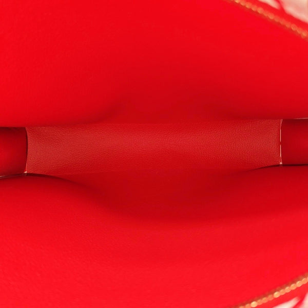 TOILET POCKET 26 Coated Canvas Red