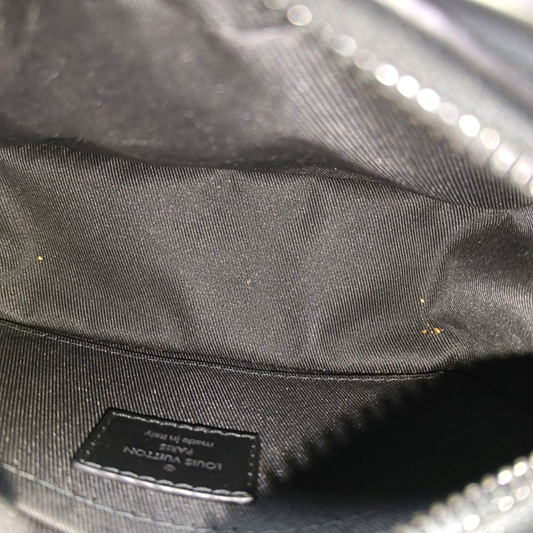 SOFT TRUNK Mini Monogram Coated Canvas Black