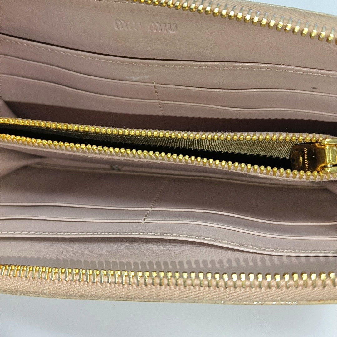 Leather Wallet Pink
