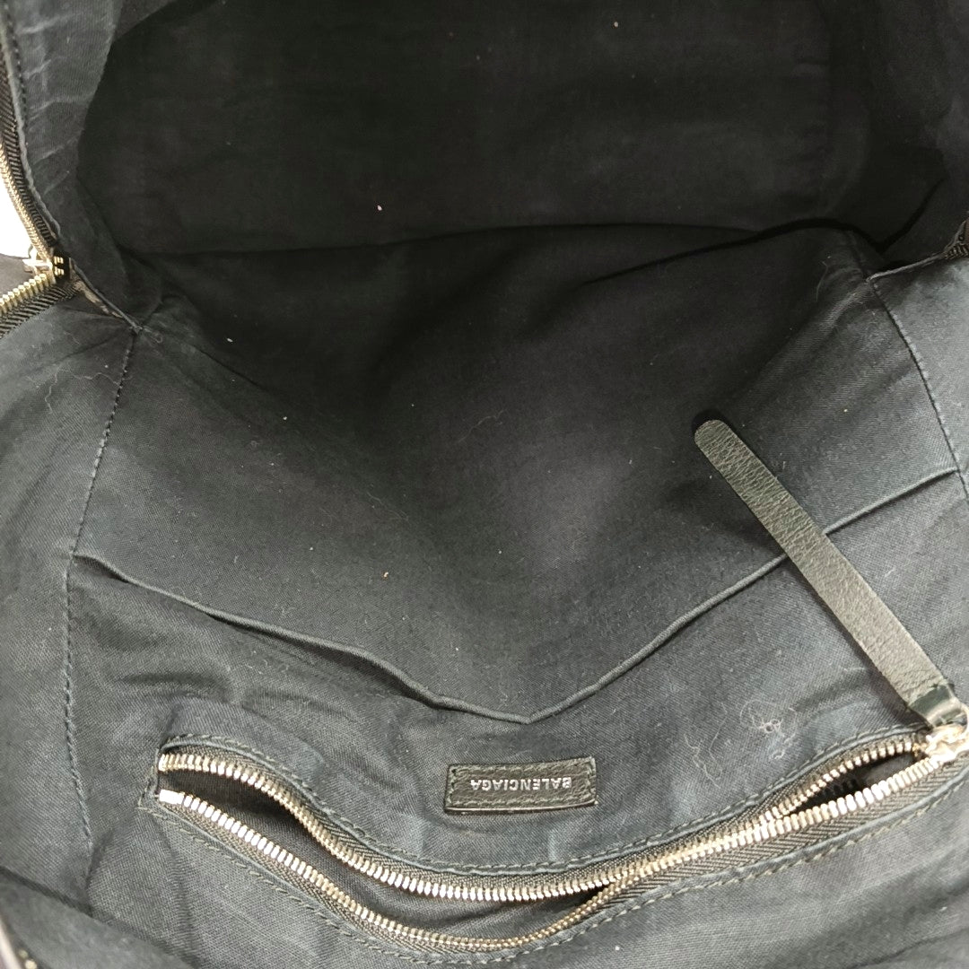 Calfskin Backpack Large Black