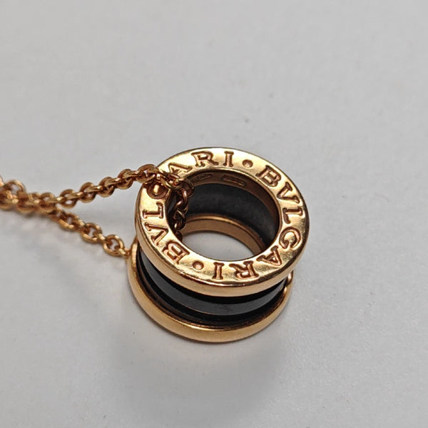 B.ZERO1 18k Rose Gold Necklace