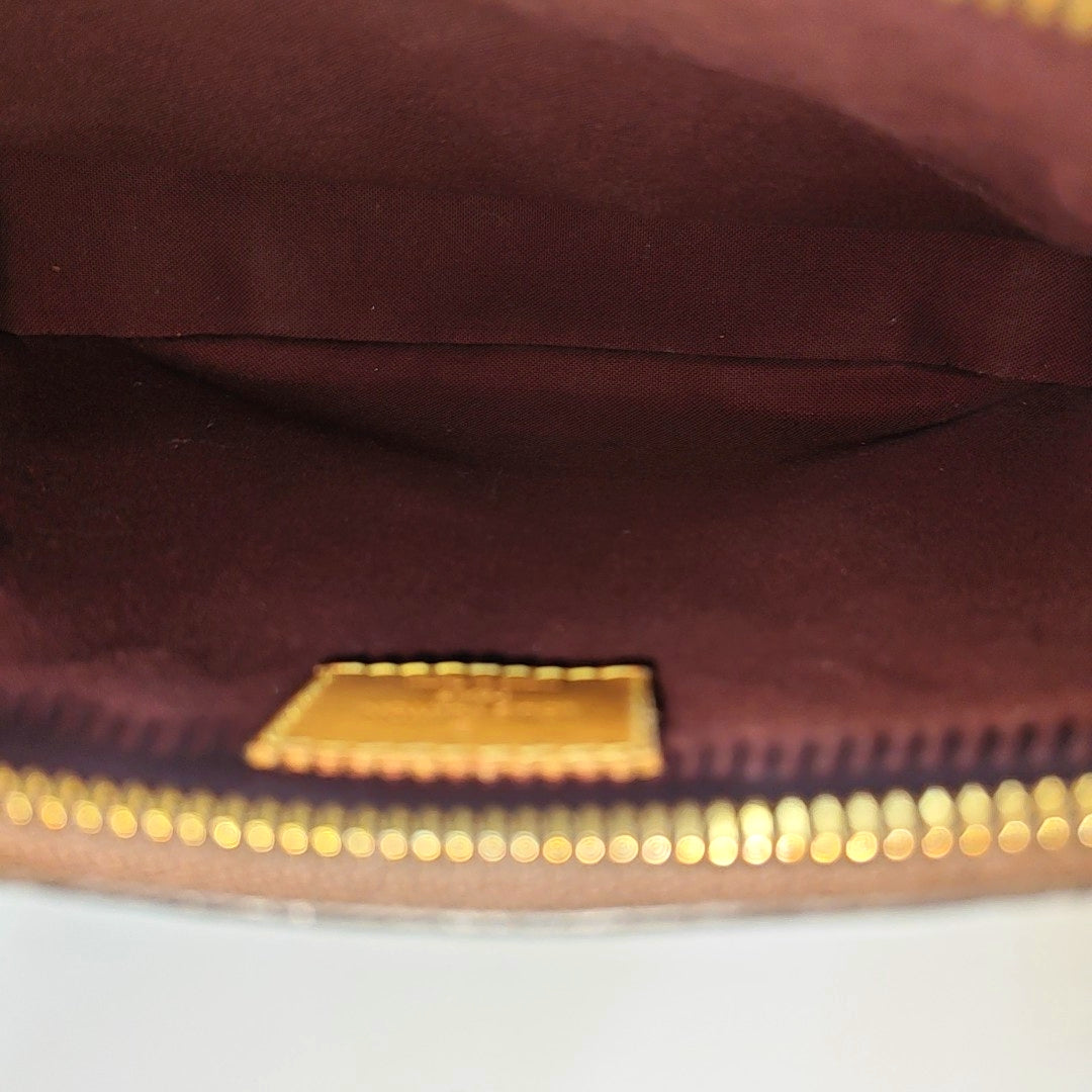 Monogram Coated Canvas Brown