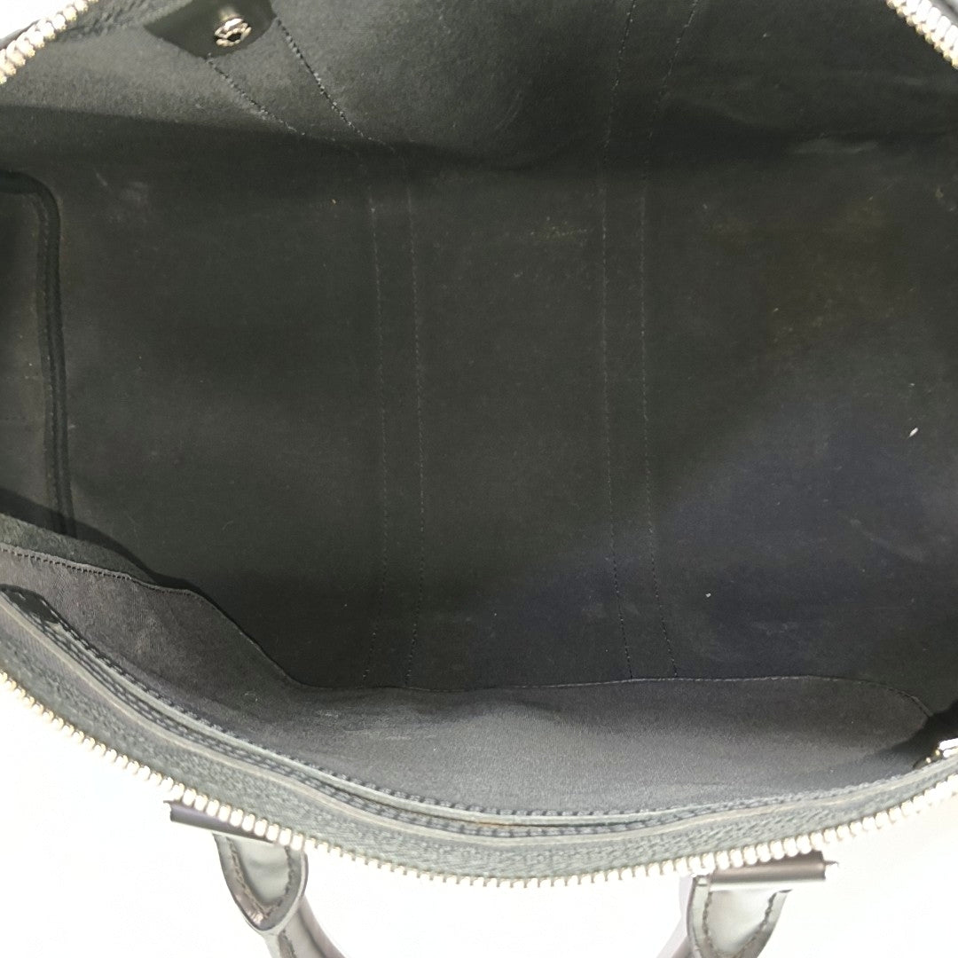 KEEPALL 45 Damier Graphite Coated Canvas Gray