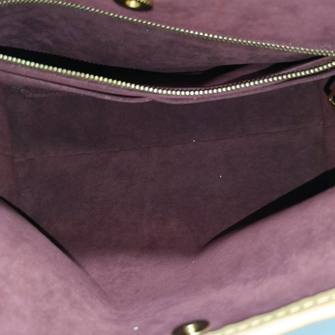 CARRYALL PM Monogram Coated Canvas Brown