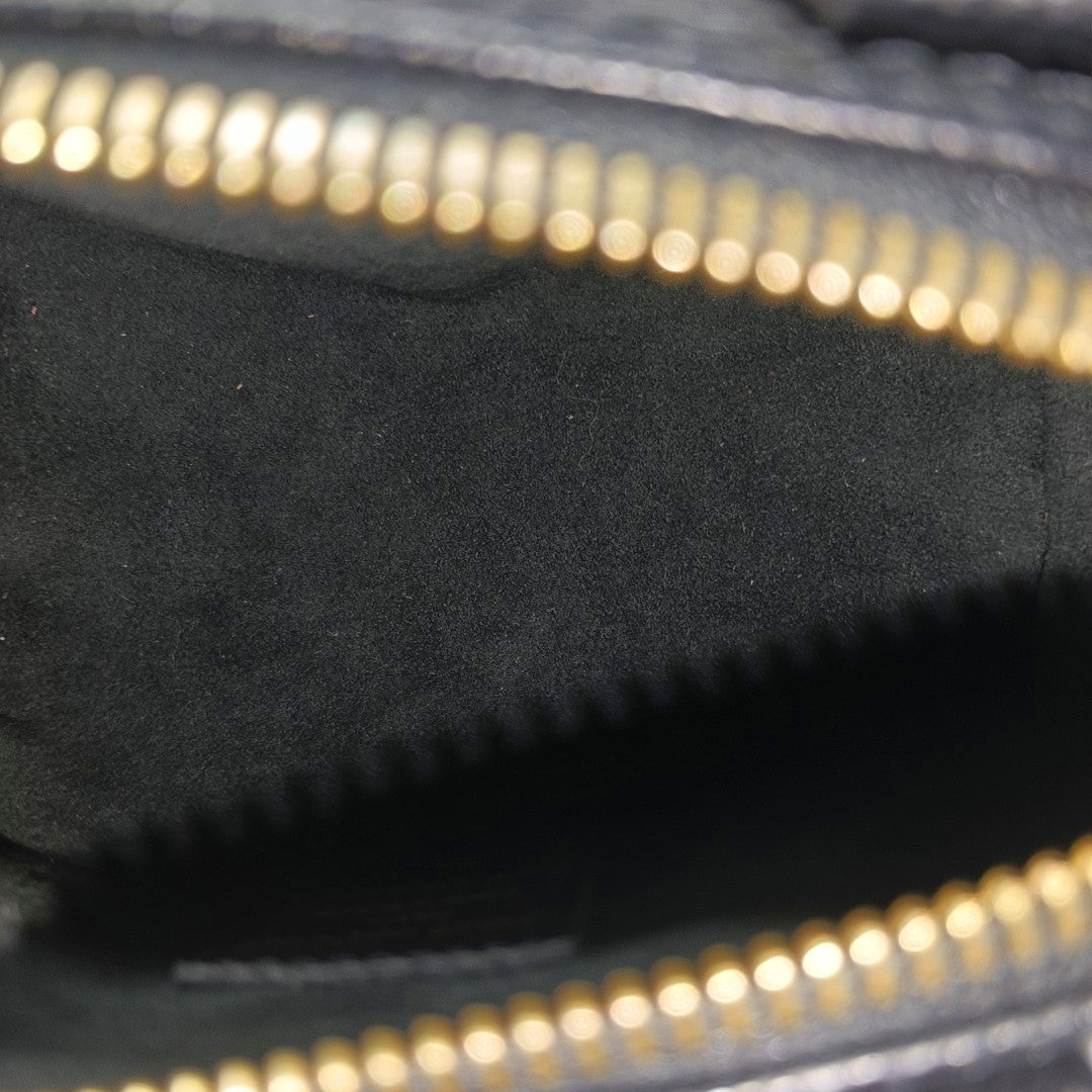 SPEEDY Nano Monogram Calfskin Black