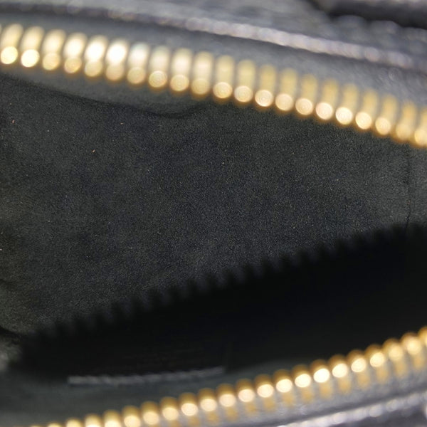 SPEEDY Nano Monogram Calfskin Black