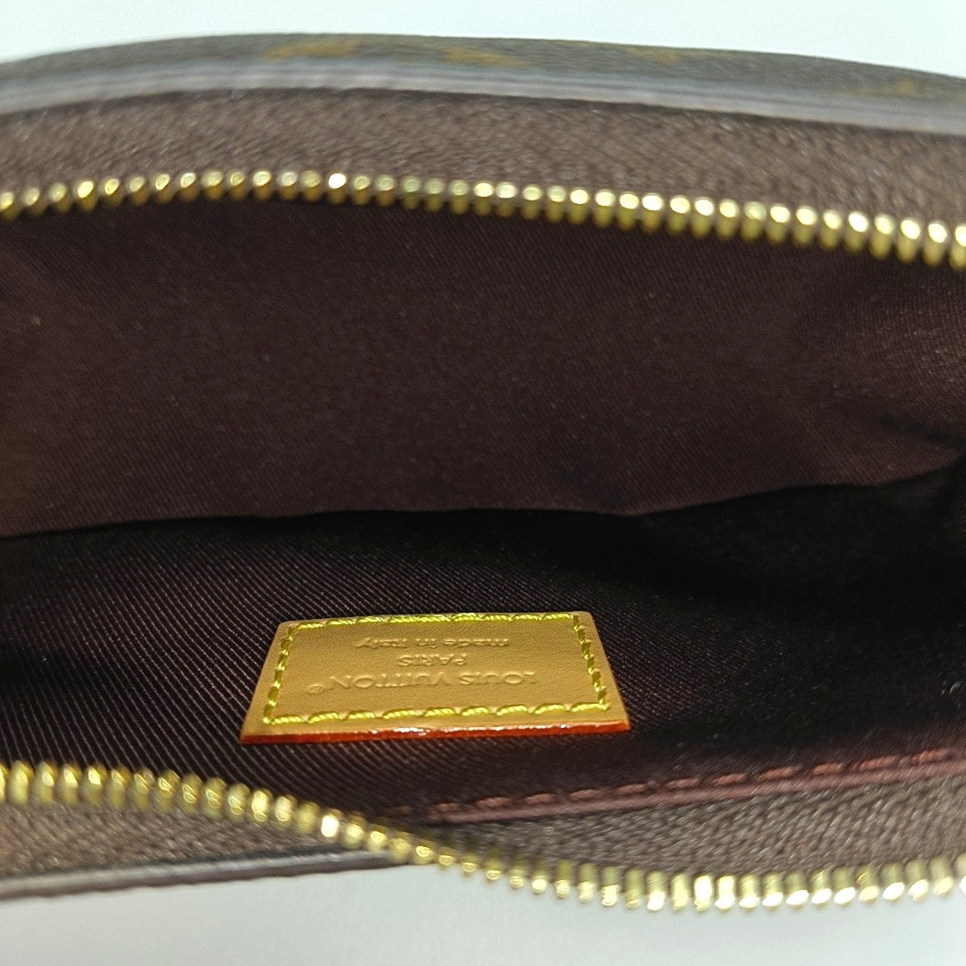 BOULOGNE Nano Monogram Coated Canvas Brown