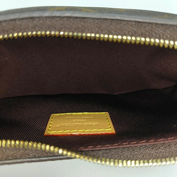BOULOGNE Nano Monogram Coated Canvas Brown