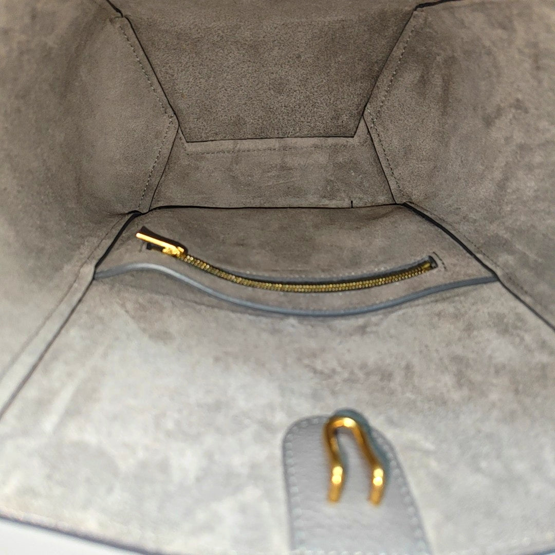 SANGLE Small Calfskin Gray